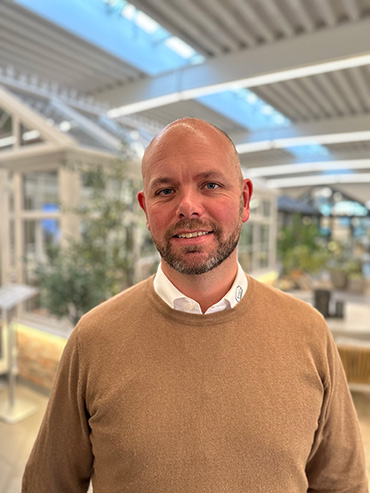 Søren Vejen Jensen fra VICA Danmark, der repræsenterer SMV-cybersikkerhed, resiliens og beredskab mod hackerangreb.