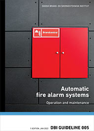 DBI Guideline 005 Automatic fi re alarm systems