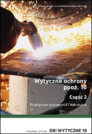 Brandteknisk vejledning 10, Polsk, Del 2 Praktisk planlægning og udførsel. Varmt arbejde